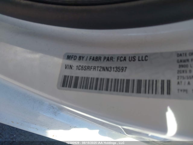 RAM 1500 2022 1C6SRFRT2NN313597 Image 18
