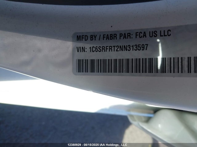 RAM 1500 2022 1C6SRFRT2NN313597 Image 9