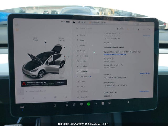 Tesla Model Y 2022 7SAYGDEE4NF424786 Image 7