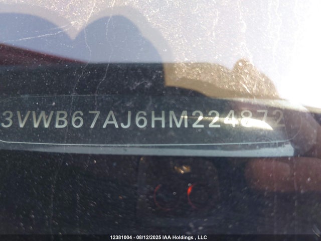 3VWB67AJ6HM224872 Volkswagen 1.4 tsi