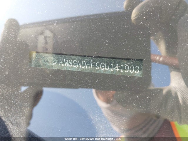 KM8SNDHF9GU141903 Hyundai gdi lambda ii