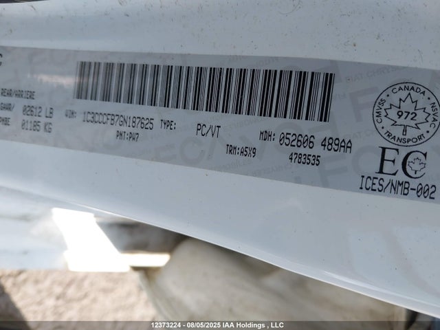 1C3CCCFB7GN187625 Chrysler 200