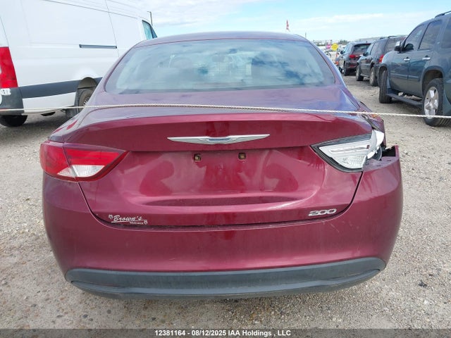 1C3CCCFBXGN122770 Chrysler 200