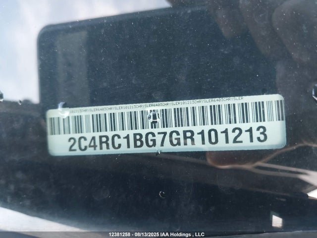 2C4RC1BG7GR101213 Chrysler Town and Country