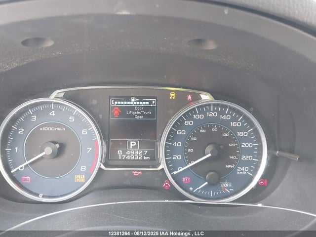 JF2GPABC2G8291606 Subaru naturally aspirated