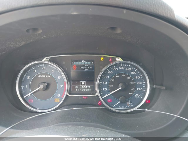 JF2GPABC2G8291606 Subaru naturally aspirated