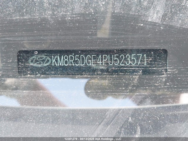 KM8R5DGE4PU523571 Hyundai gdi lambda ii