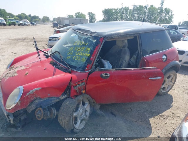Aukcja sprzedaży 2002 Mini Cooper, vin: WMWRC334X2TC35151, numer aukcji: 12381339