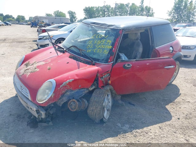 Aukcja sprzedaży 2002 Mini Cooper, vin: WMWRC334X2TC35151, numer aukcji: 12381339