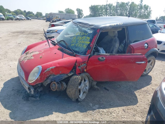 Aukcja sprzedaży 2002 Mini Cooper, vin: WMWRC334X2TC35151, numer aukcji: 12381339