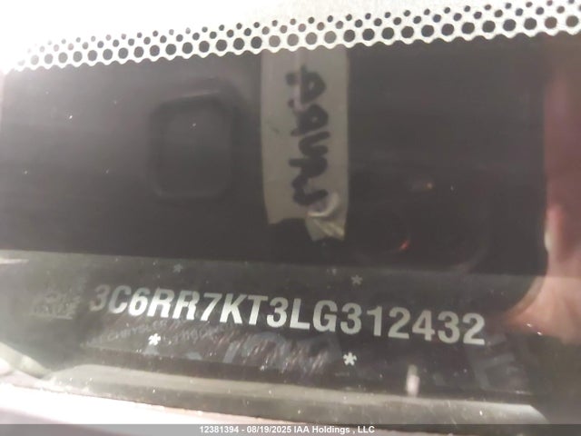 RAM 1500 2020 3C6RR7KT3LG312432 Image 9
