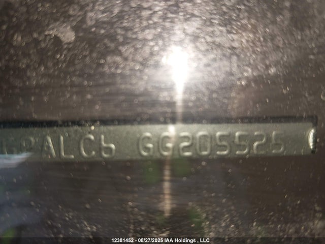 JF2GPALC6GG205525 Subaru naturally aspirated