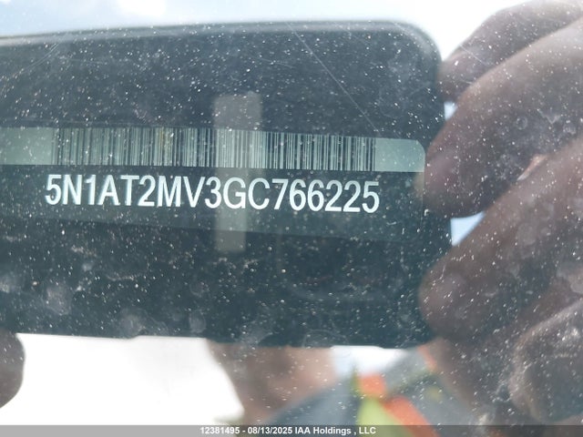 5N1AT2MV3GC766225 Nissan Rogue