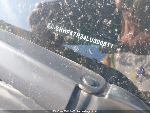 SHHFK7H34LU300611 Honda l15ba