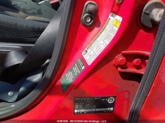 3HGGK5H55GM106569 Honda l15b1