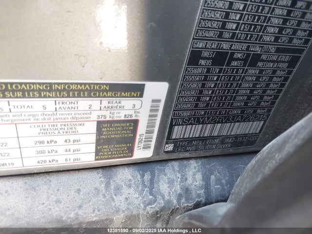 Land Rover aj126 2018 SALYM2RV3JA726215 Image 9