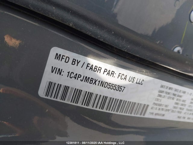 1C4PJMBX1ND555357 Jeep Cherokee