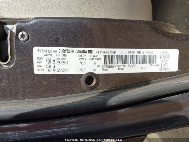Dodge Grand Caravan 2014 2C4RDGBG0ER349560 Image 19