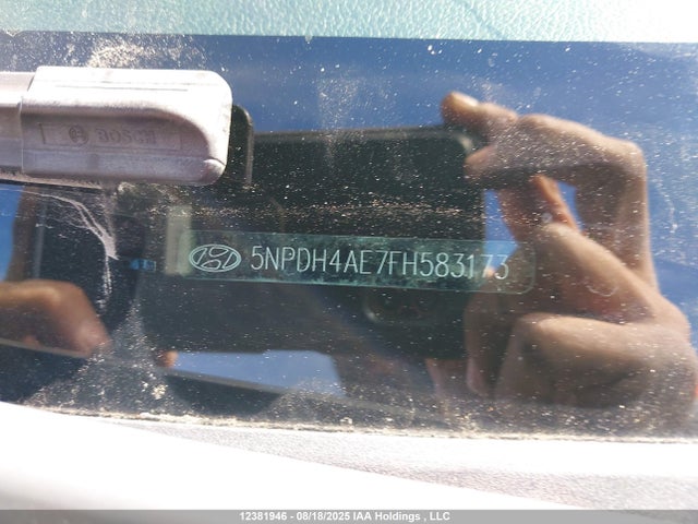 Hyundai dohc mpi nu 2015 5NPDH4AE7FH583173 Image 19