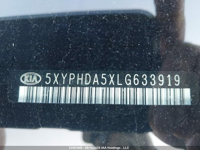 5XYPHDA5XLG633919 KIA gdi lambda-ii