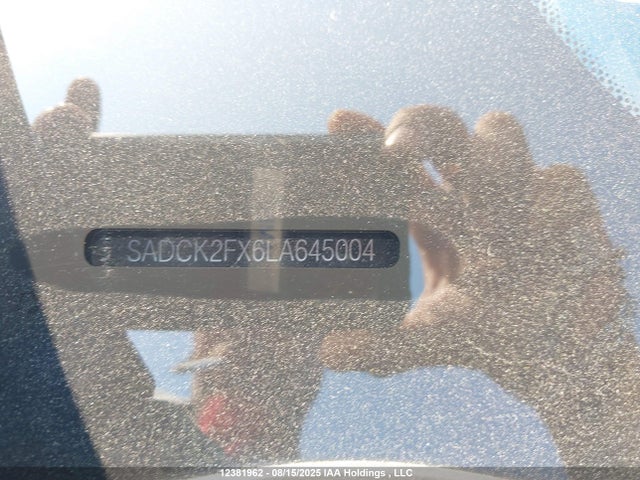 SADCK2FX6LA645004 Jaguar aj20