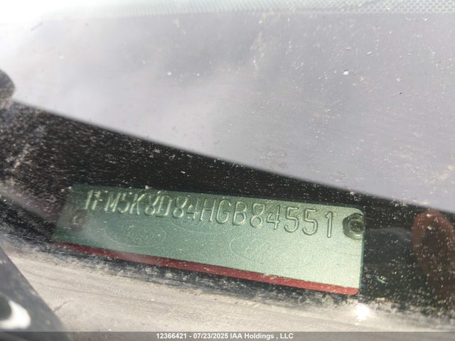 1FM5K8D84HGB84551 Ford 3.5l ti-vct
