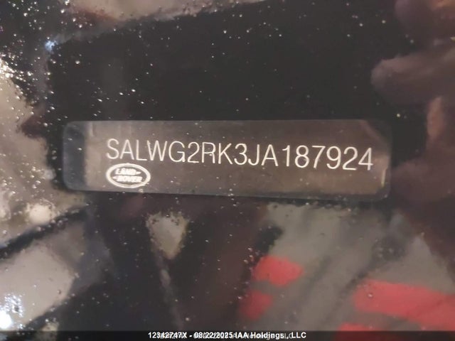 SALWG2RK3JA187924 Land Rover tdv6