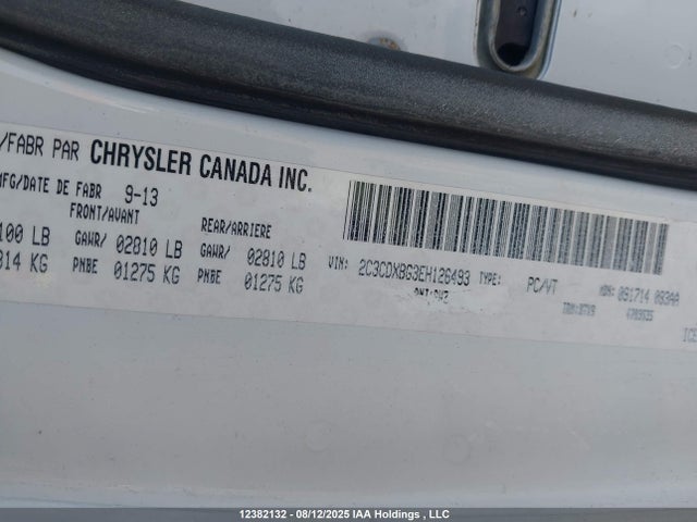 2C3CDXBG3EH126493 Dodge Charger