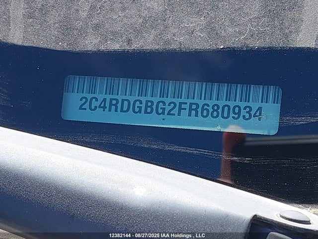 Dodge 2015 2015 2C4RDGBG2FR680934 Image 9