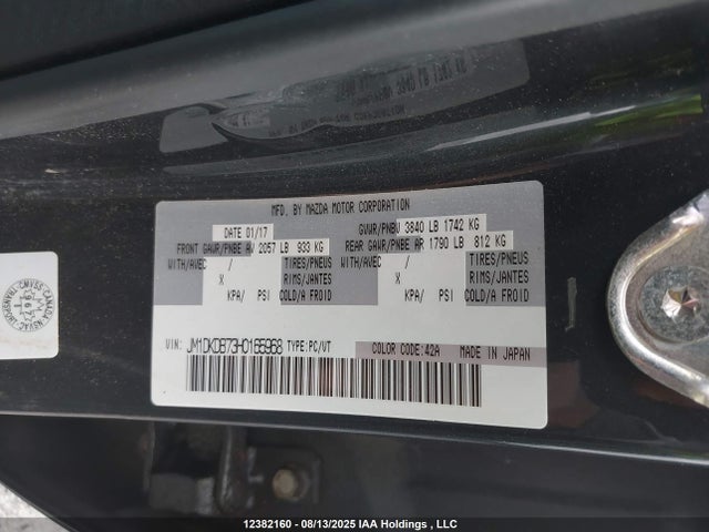 Mazda pe 2017 JM1DKDB73H0165968 Image 9