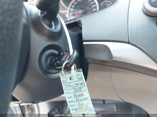 Aukcja sprzedaży 2008 Honda Accord Ex, vin: 1HGCP26768A809499, numer aukcji: 12382181