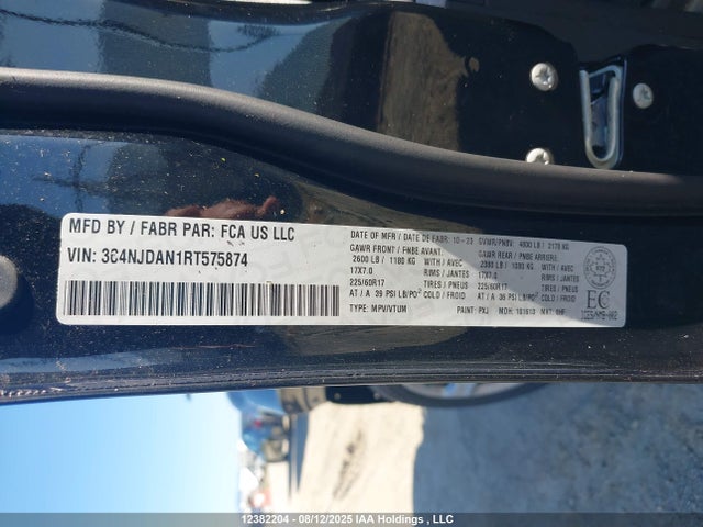 3C4NJDAN1RT575874 Jeep Compass