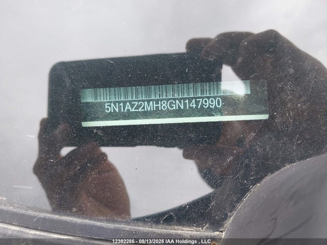 Nissan Murano 2016 5N1AZ2MH8GN147990 Image 19