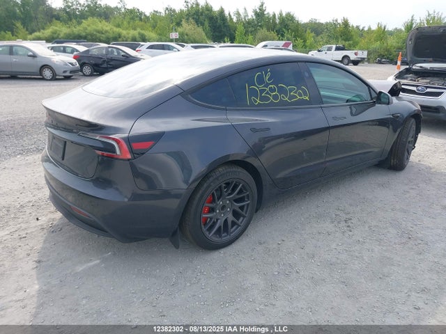 2025 Tesla Model 3 მანქანა იყიდება აუქციონზე, vin: 5YJ3E1EA4SF898256, აუქციონის ნომერი: 12382302