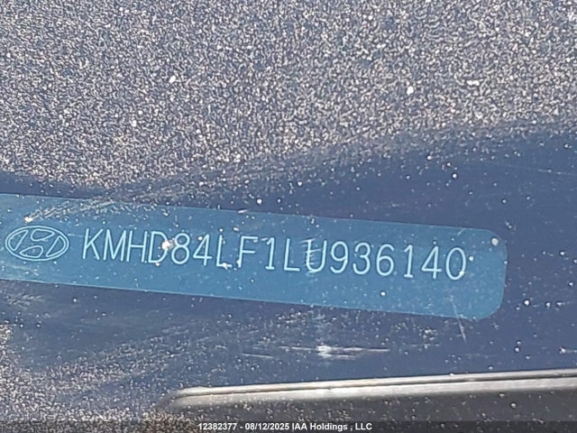 KMHD84LF1LU936140 Hyundai mpi nu