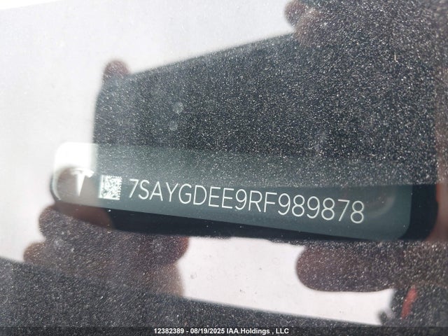 7SAYGDEE9RF989878 Tesla 2024