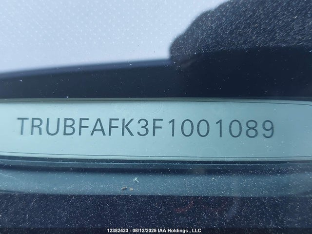 TRUBFAFK3F1001089 Audi TT