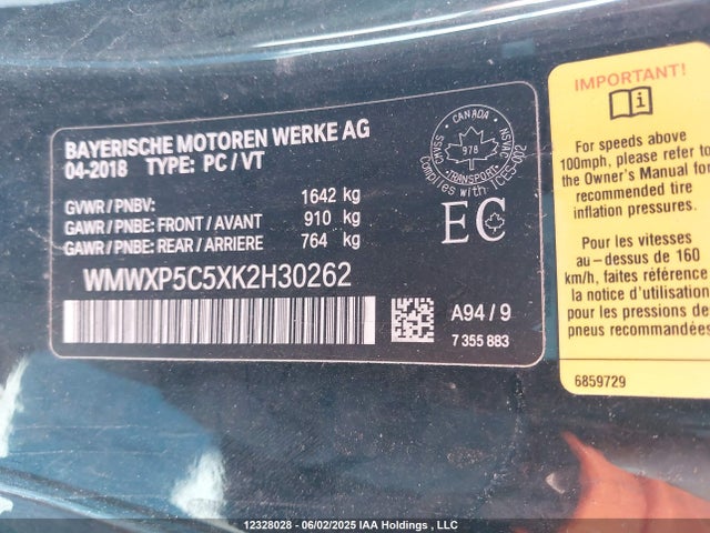 Mini 2019 2019 WMWXP5C5XK2H30262 Image 9