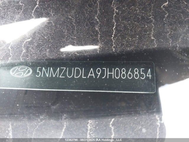 5NMZUDLA9JH086854 Hyundai t-gdi theta ii