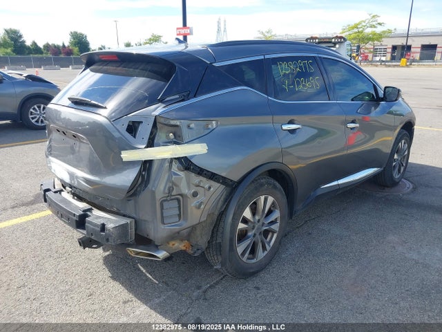 5N1AZ2MG8GN123695 Nissan Murano S/sl/sv/platinum