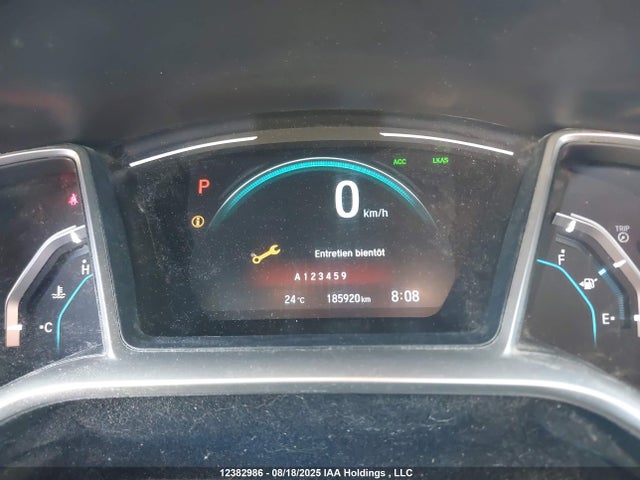 Aukcja sprzedaży 2017 Honda Civic Touring, vin: 2HGFC1F91HH100775, numer aukcji: 12382986