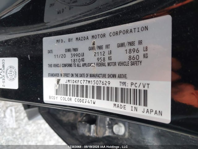 Mazda pe 2021 JM1DKFC77M1507629 Image 18