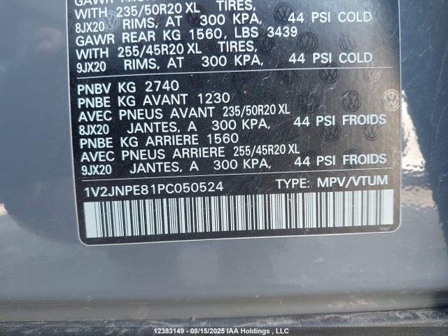 1V2JNPE81PC050524 Volkswagen ID.4