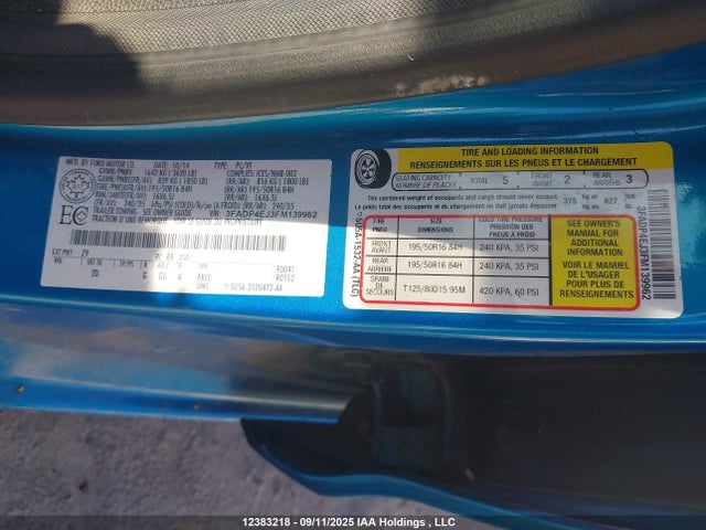 Ford Fiesta 2015 3FADP4EJ3FM139962 Image 19