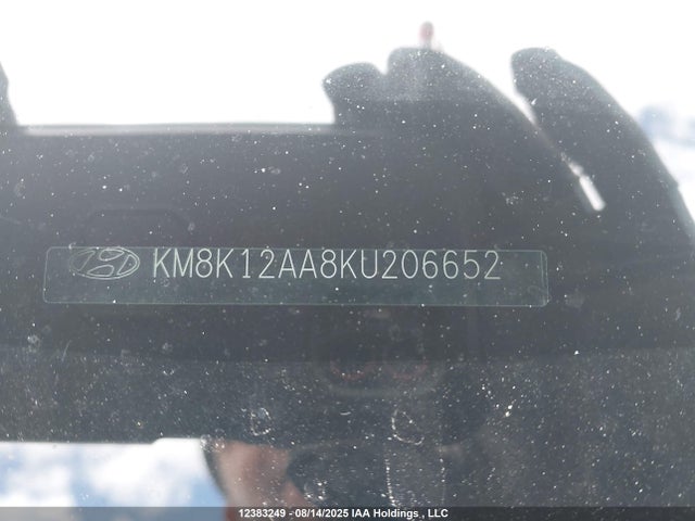 KM8K12AA8KU206652 Hyundai Kona Se