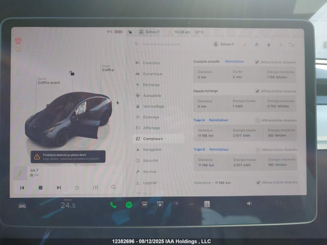 7SAYGDEE5RF048802 Tesla Model Y