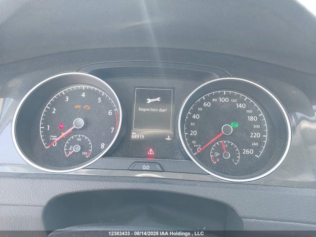 3VWH17AU0KM525308 Volkswagen GOLF ALLTRACK