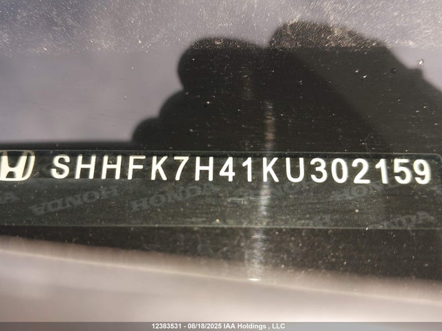Honda l15ba 2019 SHHFK7H41KU302159 Image 20