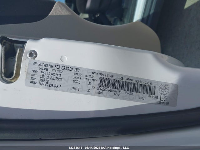 2C4RDGBG1GR360585 Dodge Grand Caravan