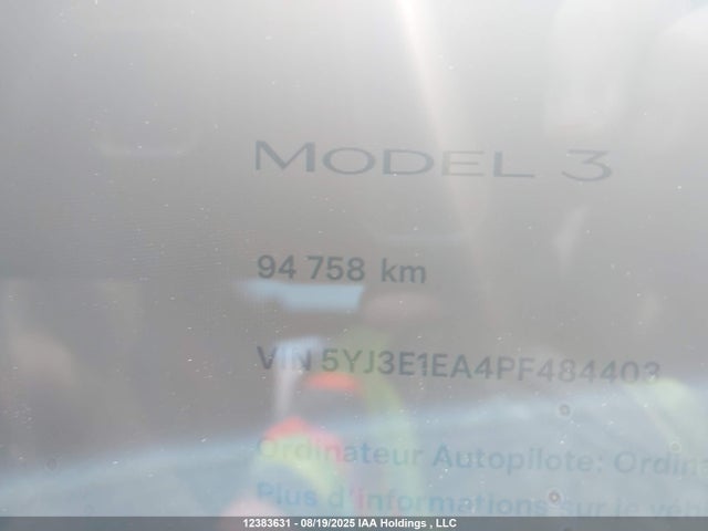Tesla MODEL 3 2023 5YJ3E1EA4PF484403 Image 16